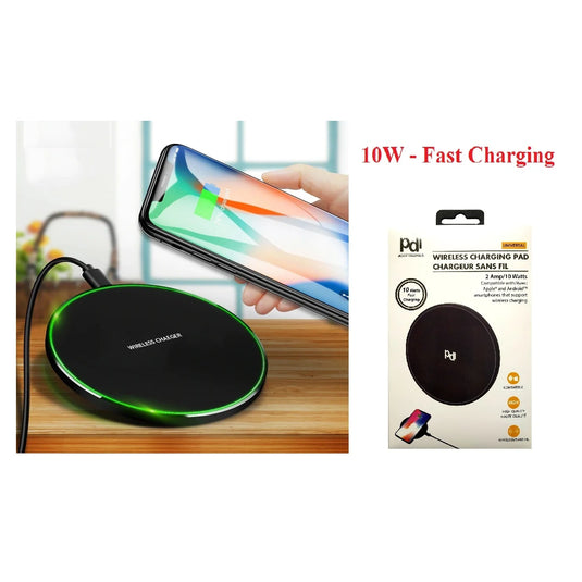 10W Fast Charge - Wireless Charging Pad