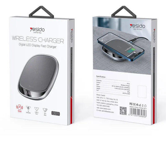 15W Fast Portable Wireless Charger