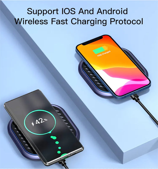 Ultra-Light Plastic Wireless Charger Plates