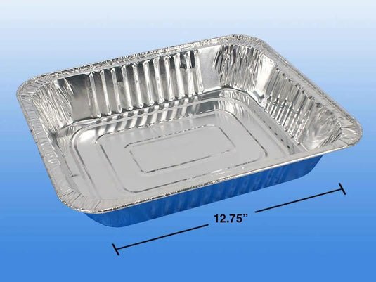 SiG.Kit Foil Rectangle Roasting Pan, 12.75"x10.5"x2.5"