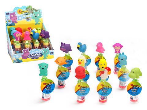 Sunny Dayz 50ml/1.7oz. Animal Bubble Blower,12/s,cht,12/PDQ
