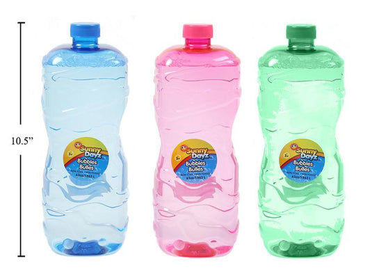 Sunny Dayz 63oz./1800ml Bubble Refill, 3/c, wrap around sleeve