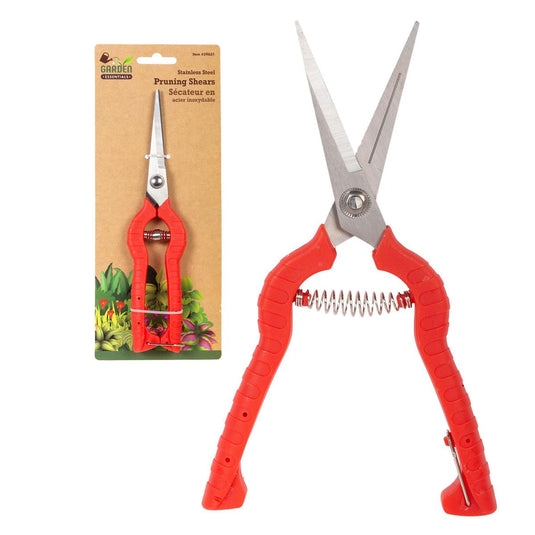 Garden E. 7.5" S/S Ratcheting Pruner,  t.o.c.