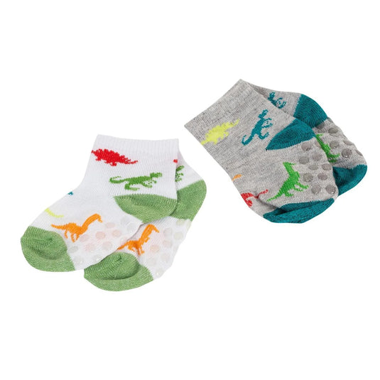 Tootsie Baby, 12-24m Dino non-slip socks, 1 pair, 98poly/2span