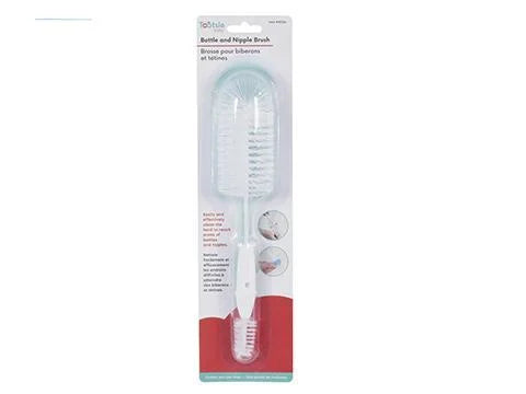 Tootsie Baby, Bottle Brush w/ Nipple Brush, b/c
