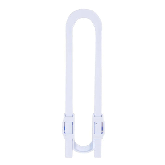 Tootsie Baby Cabinet Glide Lock, white, b/c