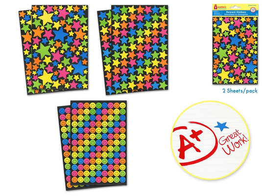 Crafter's Schoolhouse: 5.5"x8.25" Reward Stickers 2shts