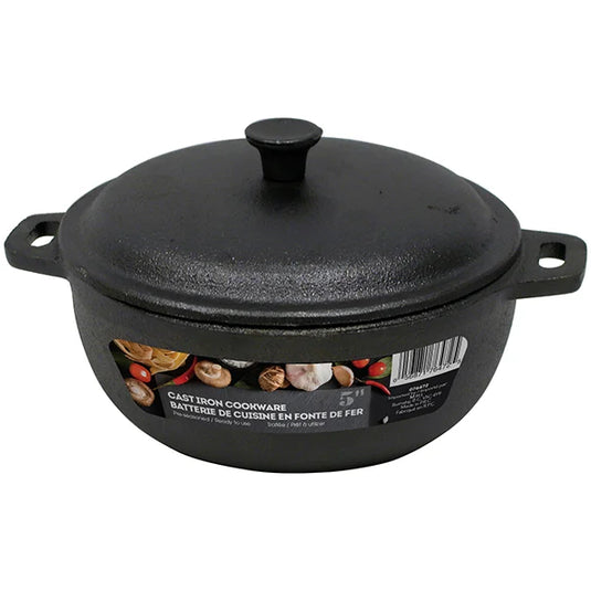 CAST IRON MINI POT 5IN