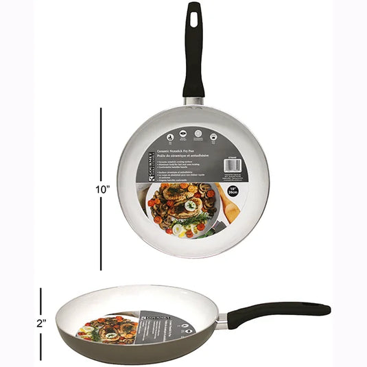 FRY PAN WITH CERAMIC COATING 10IN/2.5mm