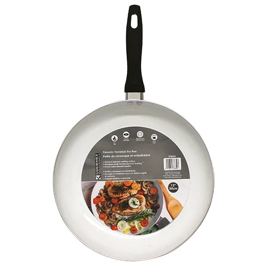 FRY PAN WITH CERAMIC COATING 12IN/2.5mm