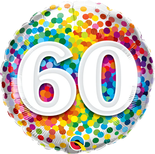 BALLOON QUALATEX 2SIDES MYLAR 18"