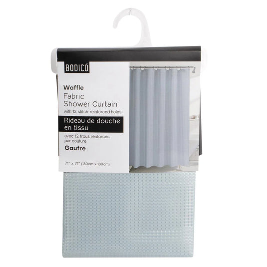 Bodico, Sky Waffle shower Curtain