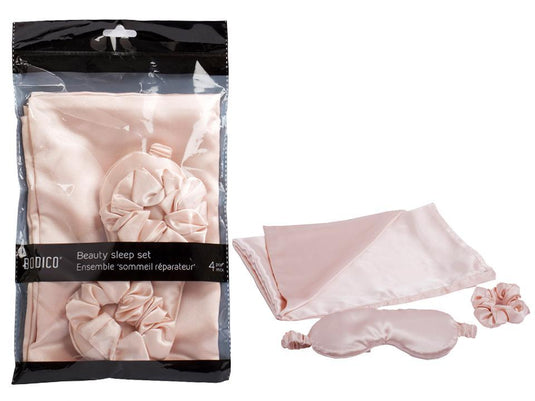 Bodico, Beauty Sleep Set, eye mask, pillow case, ponyholder, print bag