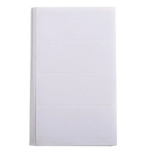 O.WKs. Multi-Purpose Label, 68-pc 1x2-5/8", clam pack