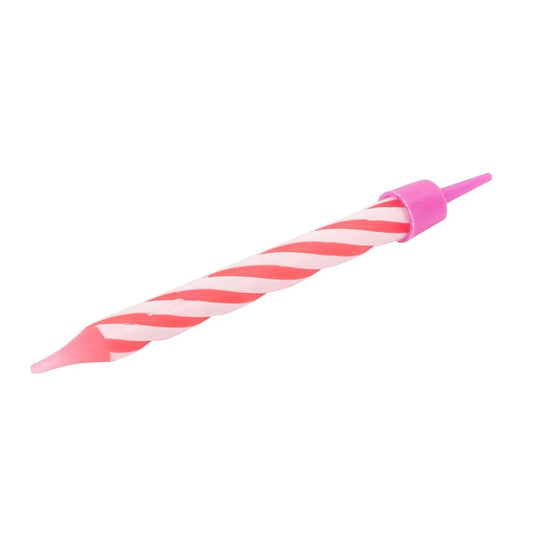 24-pc Spiral Birthday Candle w/ Holder, b/c