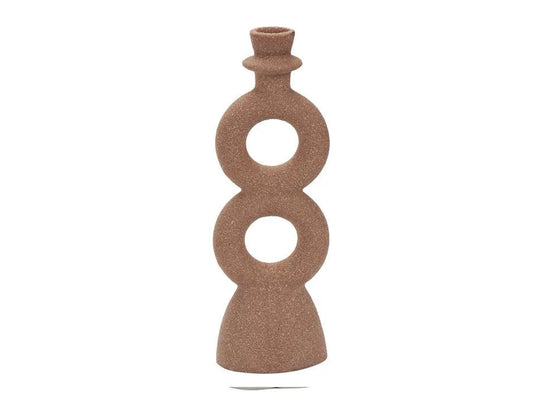 Taper Candle Holder, Double Loop, 9.25"H