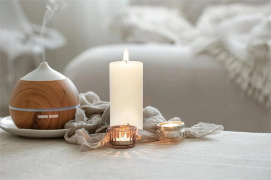 KG Enlighten 6" Unscented Pillar White, 72Hrs (Az)