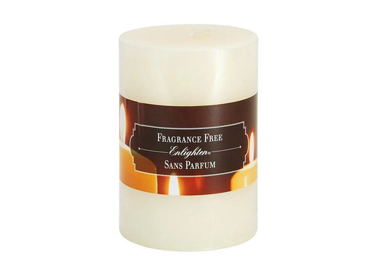 KG Enlighten 4" Unscented Pillar Ivory (Az)