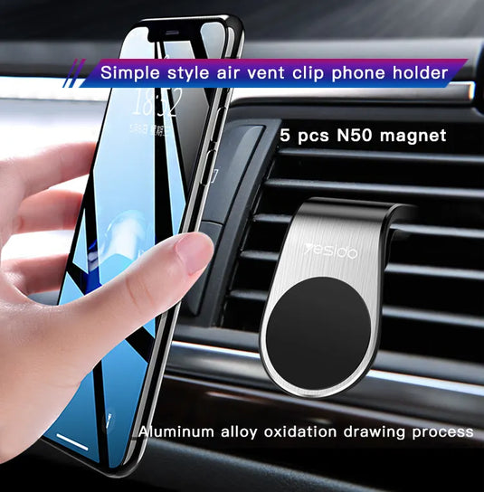 Magnet Mobile Phone Mount Stand Holder For Car Air Vent