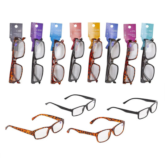 Excel Vision Reading Glasses assorted: +150-350