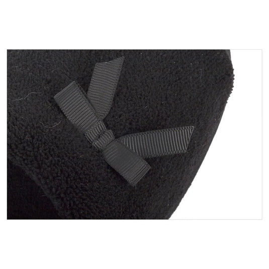 Bodico, Women's Memory Foam Open Toe Slippers, Black