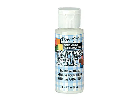 Crafters Acrylic Paint: 2oz Craft & Hobby DCA01-DCA173 48 FABRIC MEDIUM