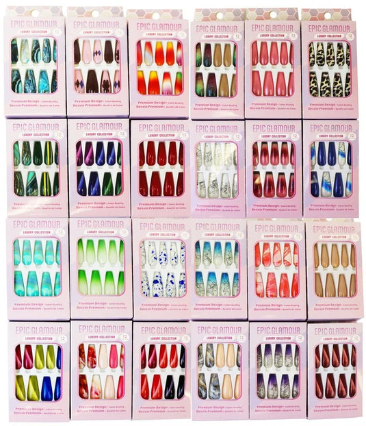 LONG COFFIN NAIL COLLECTION