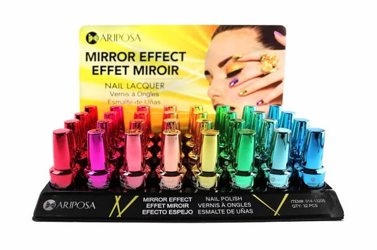 MIRROR EFFECT NAIL POLISH TRAY-A