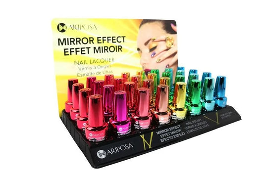 MIRROR EFFECT NAIL POLISH TRAY-A