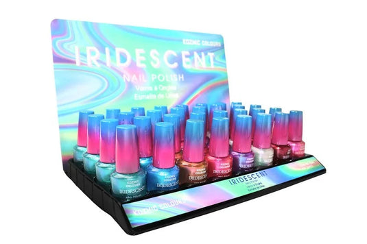 IRIDESCENT NAIL POLISH TRAY