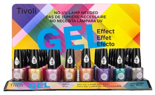 GEL NAIL POLISH GROUP B-13.3ML TRAY 16 COLOURS