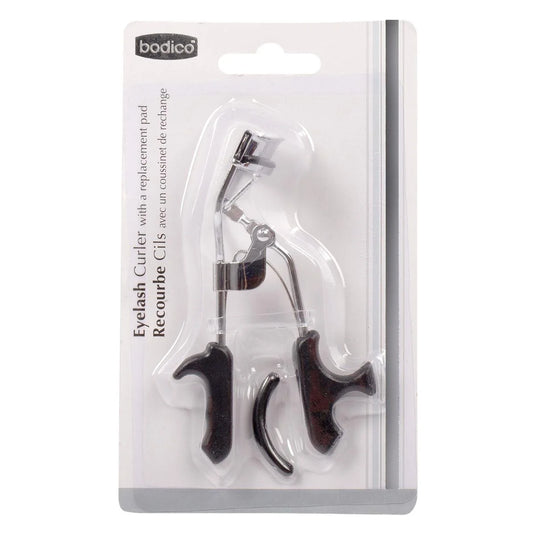 Bodico Eyelash Curler w/Spare Rubber Pad, b/c(HZ)
