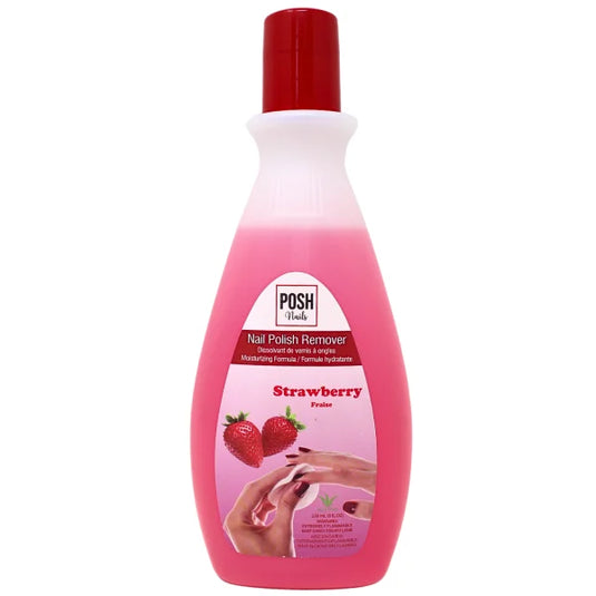 POSH NAILS POLISH REMOVER 236ML STRAWBERRY