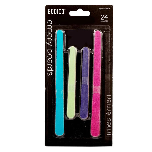 Bodico 24-pc 4.5 &6.5" Nail Files, b/c(HZ)