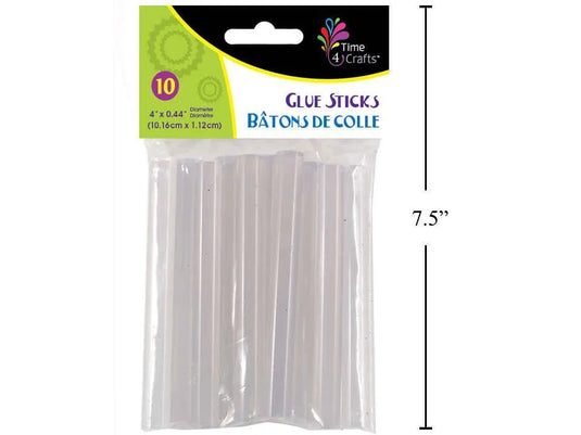 Time 4 Crafts, 10-Pc Glue Stick, 4" x 0.44", pbh
