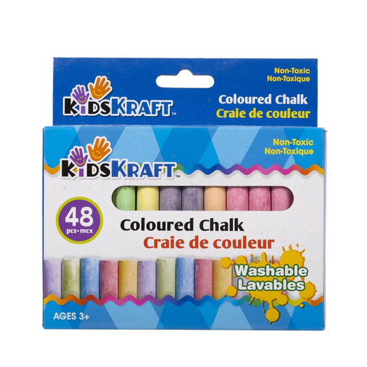 KD.Kr. 48-pc Coloured Chalk, window box