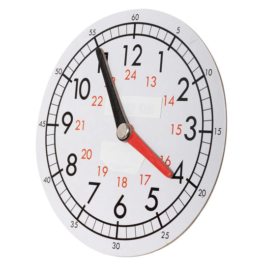 KD.Kr. Magnetic learning clock paintable, pbh