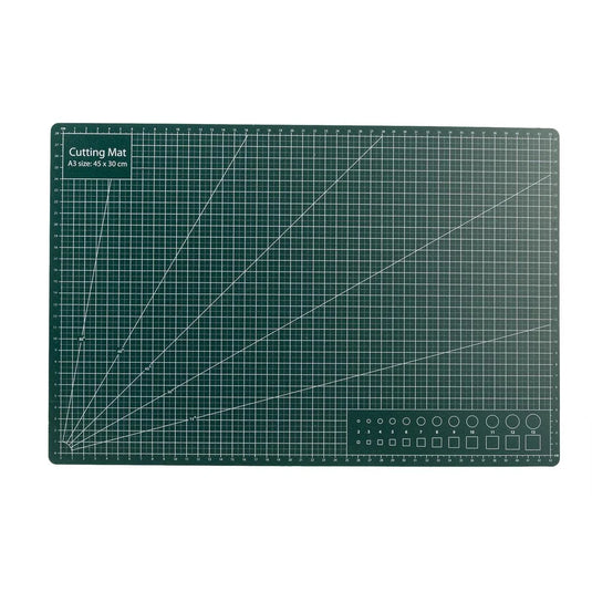 T4C, Self-healing cutting mat A3 45 x 30 cm, green,