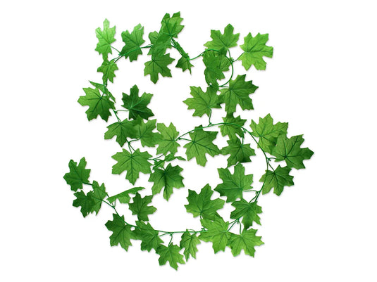 Floral Greenery: 6Ft Ivy Vine Green C) Maple Ivy