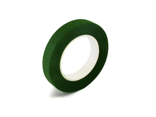 Floral Tape Stem Wrap: 1/2" x 20yds A) Green