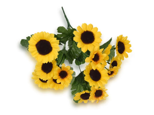 Enchanted Garden: Mini Sunflower Bush x16 Heads Asst 24ea