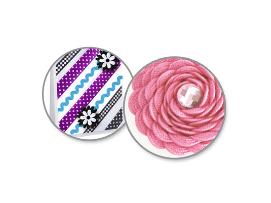 Craft Décor Ribbons & Trims: Ric Rac 1/8" x 4yd Rolls A) Brights