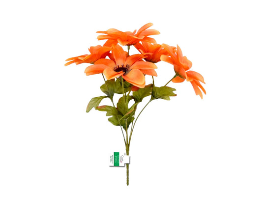 Enchanted Garden: 12.2" Decorative Dahlia Bush x6 Heads B) Bloom Asst