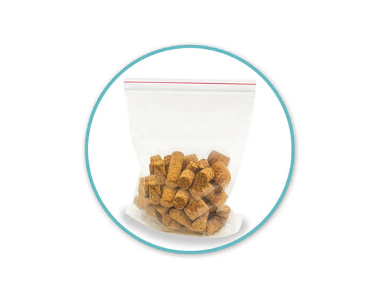Craft Medley: Zipper-Seal Polybags 7"x9" 10pc