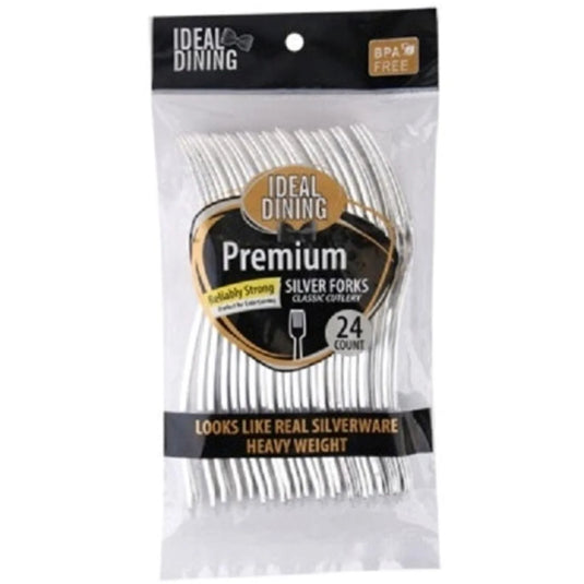 Ideal Dining HD 24CT Silver Fork