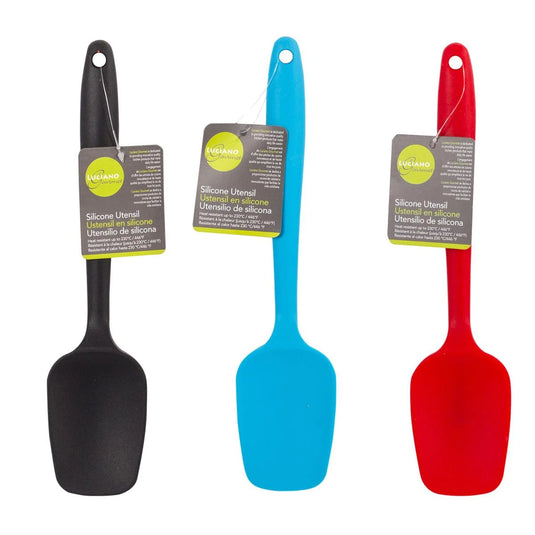 L.Gourmet, 11"L Silicone Spoon Spatula, tag (HZ)
