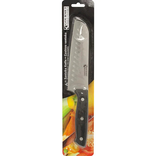 STAINLESS STEEL SANTOKU KNIFE 6IN
