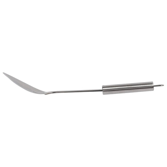 Luciano 12.5"L Solid Spoon, Stainless Steel, hangtag