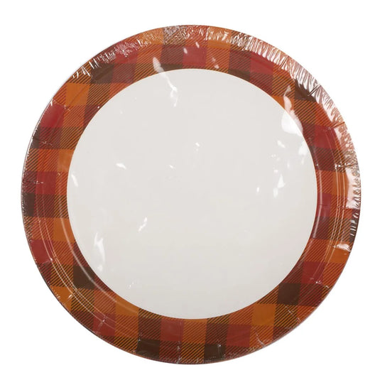 EAT, DRINK & BE thankful Paper Plates