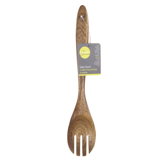 L. Gourmet Kitchen Wdn.Spooned Fork , 6.2 x 30cm, hangtag